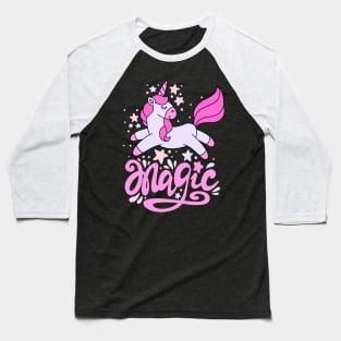 Magic Unicorn Baseball T-Shirt